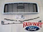 AL3Z8200CCPTM - : 09 thru 14 F-150 OEM Genuine Ford FX2 FX4 Model Black Grille Paint-to-Match for Ford: F-150 Image