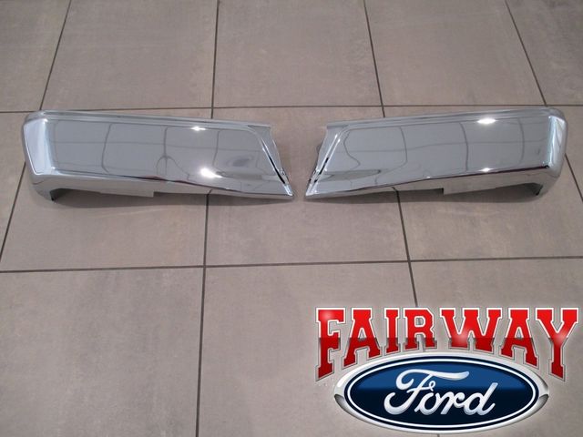 FL3Z-17906-ACP 15 thru 18 Ford F-150 OEM Genuine Ford Rear Chrome
