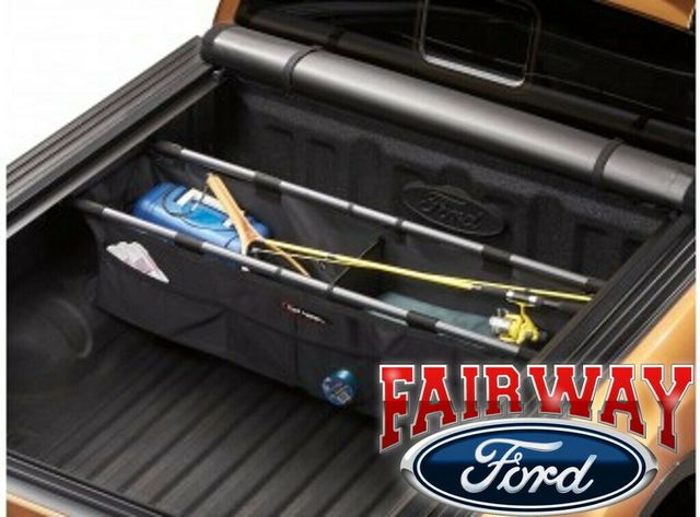 VJL3Z54550A66A - Exterior: Ford Ranger OEM Ford Cargo Bed Sling Organizer for Ford: E-350 Super Duty, E-450 Super Duty, F-150, F-250 Super Duty, F-350 Super Duty, F-450 Super Duty, F-550 Super Duty, Ranger Image