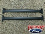 9L8Z7855100AA - : 2008 thru 2012 Escape OEM Genuine Ford Black Roof Rack Cross Bar Set 2-piece for Ford: Escape Image