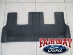 LB5Z7813182BA - Interior: Explorer OEM Genuine Ford Black 3rd Row Floor Mat without Console for Ford: Explorer Image