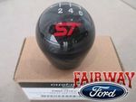 FM5Z7213C - : Fiesta Focus ST OEM Ford Carbon Fiber 6-speed Gear Shift Knob w/ Logo for Ford: Fiesta, Focus Image