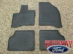 AA5Z5413300CA - : 2010 thru 2012 MKS OEM Genuine Lincoln Rubber All Weather Floor Mat Set 4-pc for Lincoln: MKS Image