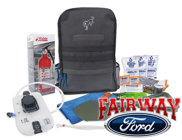 VM1PZ19F515B - Interior: Bronco Sport Ford Off Road First Aid and Road Assistant Kit w/ Bronco Logo for Ford: Bronco, Bronco Sport Image