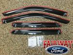 VGL3Z18246E - Exterior: Side Window Deflectors - SuperCrew for Ford: F-150, F-150 Heritage Image