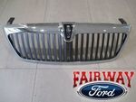 2L7Z8200AAB - : 2003 and 2004 Lincoln Navigator OEM Genuine Ford Chrome Grille w/Emblem for Ford Image
