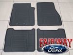 FL1Z7813086AA - : 15 thru 17 Expedition OEM Genuine Ford Black All-Weather Floor Mat Set 4-pc for Ford: Expedition Image
