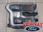 GL3Z13008G - : 2015 thru 2017 F150 Passenger Side LED Headlight for Ford: F-150 Image