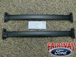 7L8Z7855100AA - : 2007 2008 Escape Mariner OEM Genuine Ford Black Roof Rack Cross Bar Set 2-piece for Ford: Escape | Mercury: Mariner Image