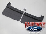 PC3Z16A550DA - Unclassified: Super Duty OEM Ford Splash Guard Mud Flap Set 2-pc DRW Dually for Ford: F-350 Super Duty, F-450 Super Duty Image