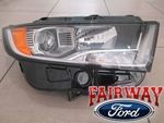FT4Z13008A - : 15 thru 19 Edge OEM Genuine Ford RIGHT Passenger HALOGEN Head Lamp Light for Ford: Edge Image
