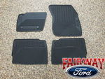 DP5Z5413300CA - : 2013 thru 2016 MKZ OEM Genuine Lincoln Black Rubber All Weather Floor Mat Set 4-pc for Lincoln: MKZ Image