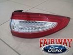 DS7Z13404DCP - : 13 thru 16 Fusion OEM Ford Right Passenger Outer LED Tail Lamp Light TITANIUM for Ford Image