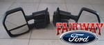 ML3Z17696BA - : F-150 OEM Genuine Ford Power Trailer Tow Mirrors BLIS Manual Fold No Camera for Ford: F-150, F-150 Lightning Image