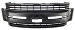HC3Z8200AC - : 17 thru 19 Super Duty F-250 -F350 F-450 F-550 OEM Genuine Ford Black Grille for Ford: F-250 Super Duty, F-350 Super Duty, F-450 Super Duty Image