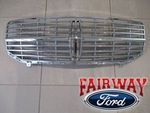 7L7Z8200A - : 2007 thru 2014 Lincoln Navigator OEM Genuine Ford Parts Chrome Grille for Lincoln: Navigator Image