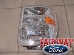 AC2Z13008BCP - : 08 thru 17 Econoline Van OEM Genuine Ford Headlamp Headlight w/ Bulbs LEFT LH for Ford Image