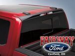 VML3Z9944210A - : 21 thru 23 F-150 Ford OEM Satin Black Roof Rear Cab Spoiler for Ford: F-150 Image