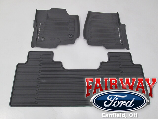 PC3Z2613300BA - Interior: Tray Style Floor Liner For Carpet Flooring for Ford: E-350 Super Duty, E-450 Super Duty, F-250 Super Duty, F-350 Super Duty, F-450 Super Duty, F-550 Super Duty Image