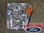 BC3Z13008F - : 11 thru 16 Super Duty F250 F350 F450 F550 OEM Ford Head Lamp Light LH Driver for Ford: F-250 Super Duty, F-350 Super Duty, F-450 Super Duty Image