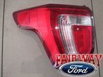 FB5Z13405AACP - : 16 thru 19 Explorer OEM Genuine Ford LEFT DRIVER Tail Lamp Light XLT for Ford Image