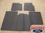 AL3Z1613300EA - Interior: All-Weather Vinyl Floor Mats Black, 3-Pc. for Ford: F-150 Image