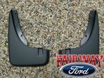 8L8Z16A550BA - : 2008 thru 2012 Escape OEM Ford Molded Splash Guards Mud Flaps REAR for Ford: Escape Image