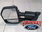 HC3Z17683LA - : 17 thru 19 Super Duty OEM Ford Power Fold Heat Signal BLIS Mirror LEFT DRIVER for Ford: F-250 Super Duty, F-350 Super Duty, F-450 Super Duty Image