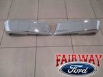 FL3Z17906ACP - : 15 thru 18 Ford F-150 OEM Genuine Ford Rear Chrome Step Bumpers w/o Prox Sensors for Ford Image
