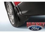 DJ5Z16A550AA - : 13 thru 18 Escape OEM Genuine Ford Molded Splash Guards Mud Flaps FRONT 2-piece for Ford: Escape Image