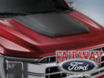 VML3Z16C630A - Exterior: Air Design Hood Scoop - Satin Black for Ford: F-150 Image