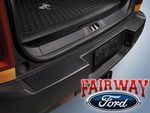 M1PZ17B807A - : Bronco Sport OEM Genuine Ford Parts Black Rear Bumper Protector for Ford Image