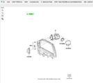 2C2Z17682AAC - Body: Mirror Assembly for Ford Image