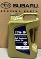 SOA427V3100 - : 0W 16 Synthetic Motor Oil 5 quart for Subaru Image