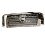 62310EZ75D - : Titan XD Front Grille (chrome) for Nissan Image