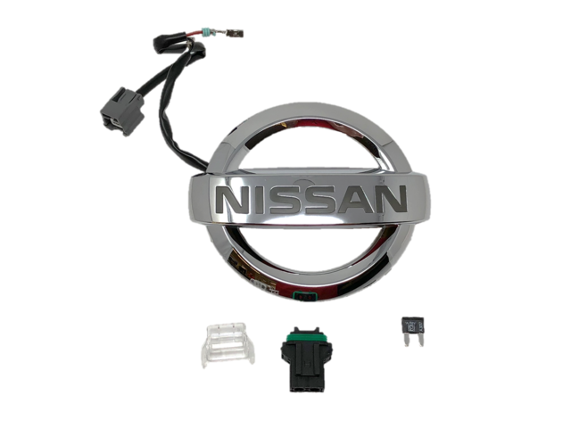 2018-2023 Nissan LEAF Nissan Leaf Illuminated Grille Emblem