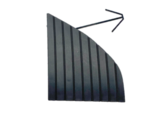 62086CA000 - Body: Louver for Nissan Image