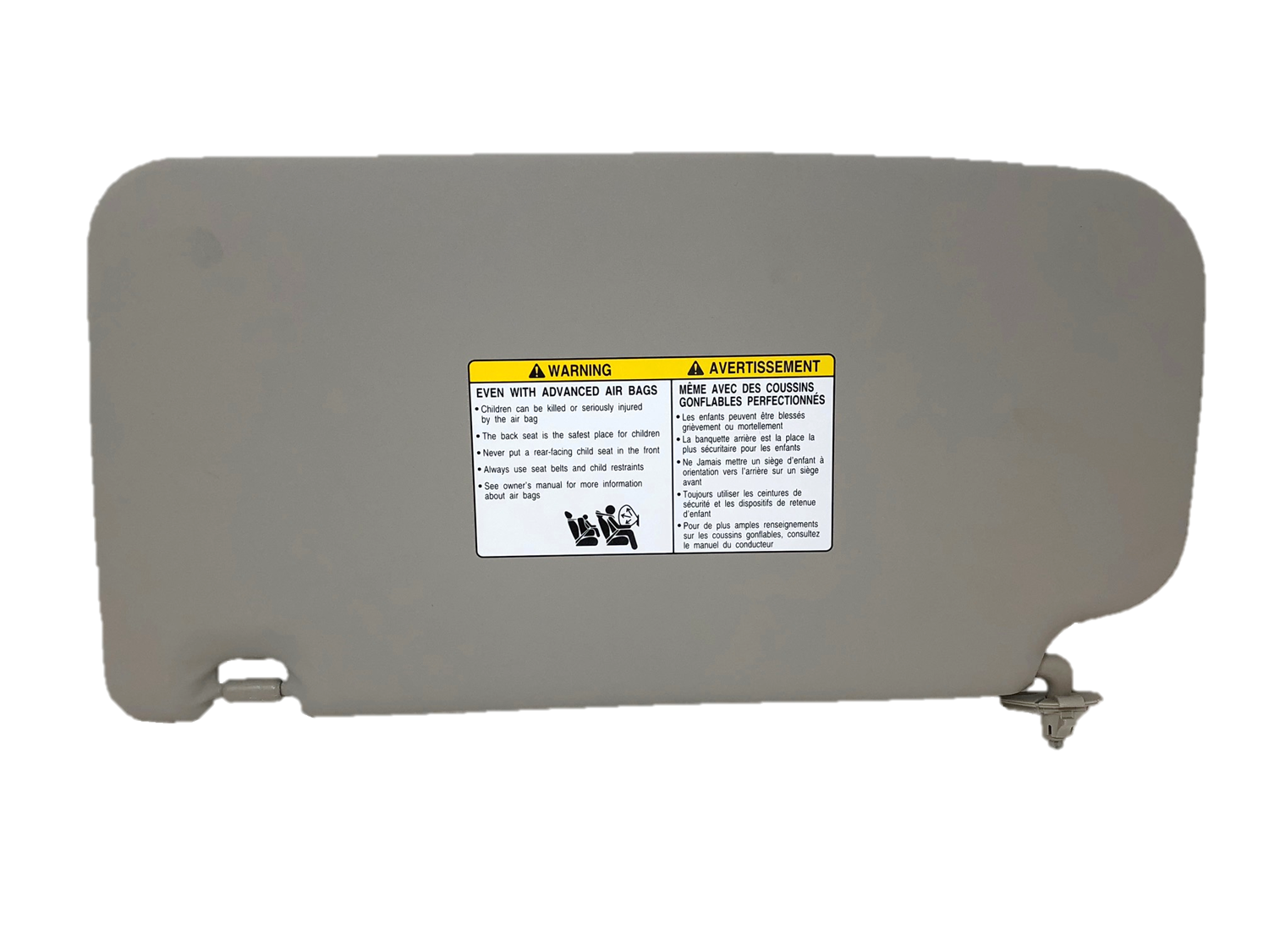 964001FB0B - : Passenger Right Side Sun Visor Shade (no mirror) for Nissan: Cube Image