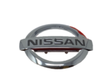 140487S001 - : Engine Plenum Cover "NISSAN" Logo Ornament for Nissan: Armada, Frontier, NV3500, Pathfinder, Pathfinder Armada, TITAN, Xterra Image
