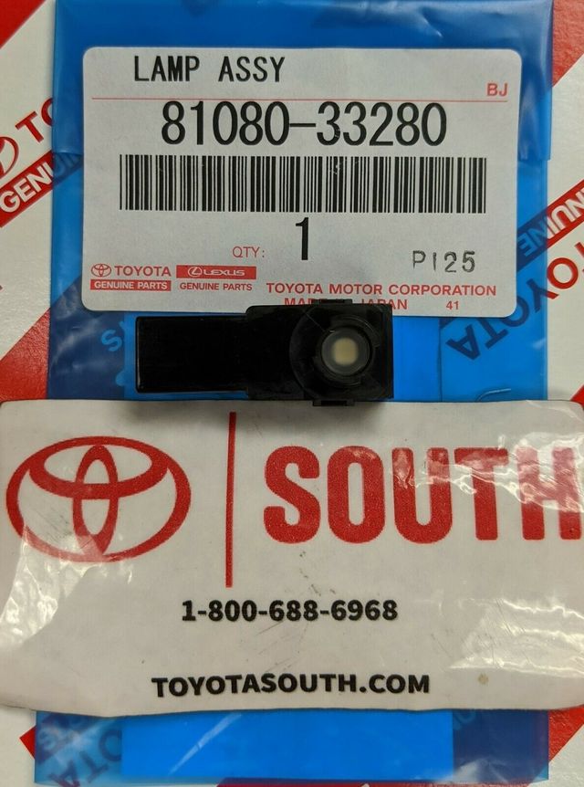 2018-2025 Toyota Courtesy Light (Left, Right) 81080-33280 | Toyota