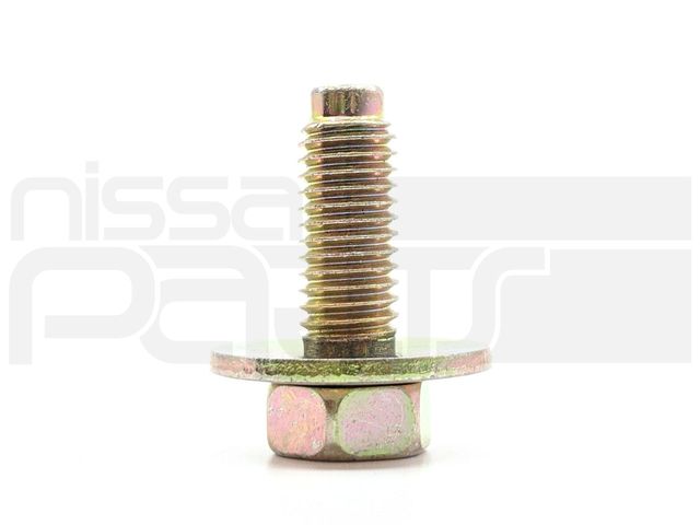 81268201H - : DOOR HINGE BOLT (S13 S14 Z31 B13 Z32 Z33 C32 C33 C34 R31 R32 +more) for Nissan: NV1500, NV200, NV2500, NV3500, Rogue, Rogue Select Image