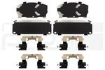 D10805MT0D - : FRONT BRAKE HARDWARE KIT (FE0 T33) for Nissan: ARIYA, Rogue Image