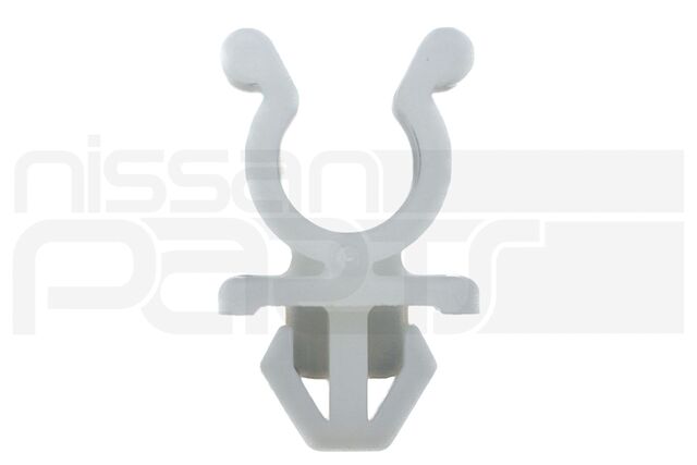 6572201E00 - : HOOD PROP SUPPORT CLIP (WHITE) (S13 Z32 D22 WD21 B15 +MORE) for Nissan: 240SX, 370Z, Altima, D21, Frontier, Pathfinder, Pickup, Sentra, Stanza, Xterra, Z Image