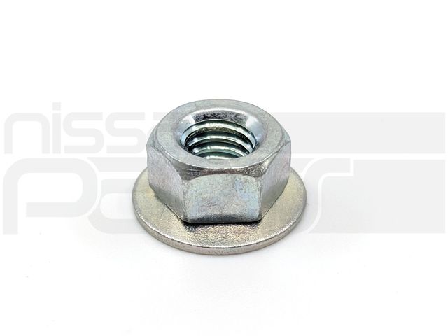 891110637 - : GENERAL HARDWARE NUT (S13 S14 S15 R32 R33 R34 Z32 D21 DATSUN +more) for Nissan: 350Z, 370Z, Altima, Armada, Cube, Frontier, GT-R, Juke, Kicks, Kicks Play, LEAF, Maxima, Murano, NV1500, NV200, NV2500, NV3500, Pathfinder, Qashqai, Quest, Rogue, Rogue Sport, Sentra, TITAN, TITAN XD, Versa, Versa Note, Z Image