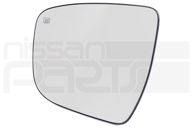 963664BA1A - : EXTERIOR DOOR MIRROR GLASS (LH) (Z52 R52 T32) for Nissan: Murano, Pathfinder, Rogue Image