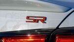 848969HF3D - : "SR" FRONT &amp; REAR EMBLEM (RED/BLACK) (ALTIMA) for Nissan: Altima Image
