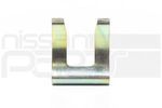 462062J00A - Brakes: Brake Hose Clip for Nissan: ARIYA, Armada, LEAF, Micra, Sentra, Versa Image