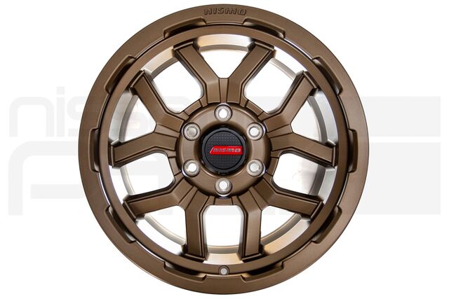 4030STTN02 - : NISMO OFF-ROAD AXIS WHEEL (BRONZE) (18X9) for Nissan: Armada, TITAN, TITAN XD Image