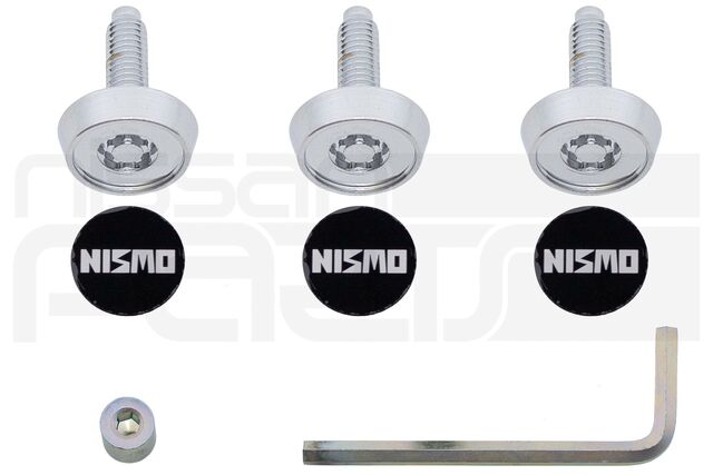Genuine Nismo 40th Anniversary License Plate Bolt Set - 96231