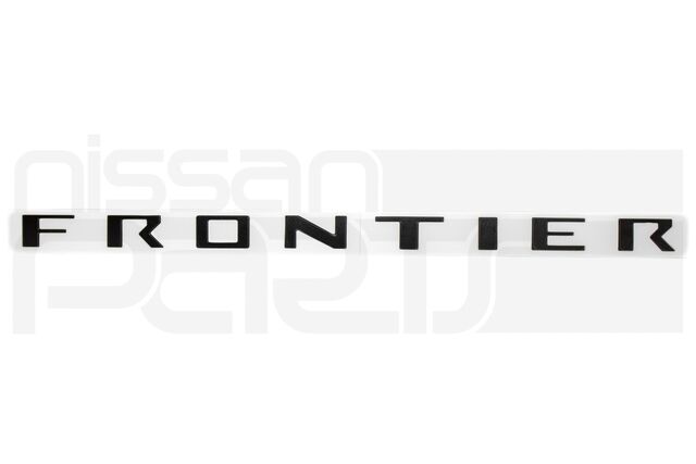 T99G89BU1B - Other: 3D BLACK TAILGATE LOG INSERT (D41 FRONTIER) for Nissan: Frontier Image
